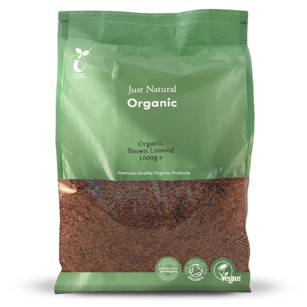 Organic Brown Linseed - Just Natural