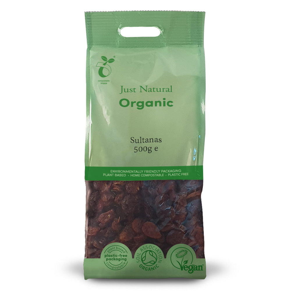 Organic Sultanas - Just Natural