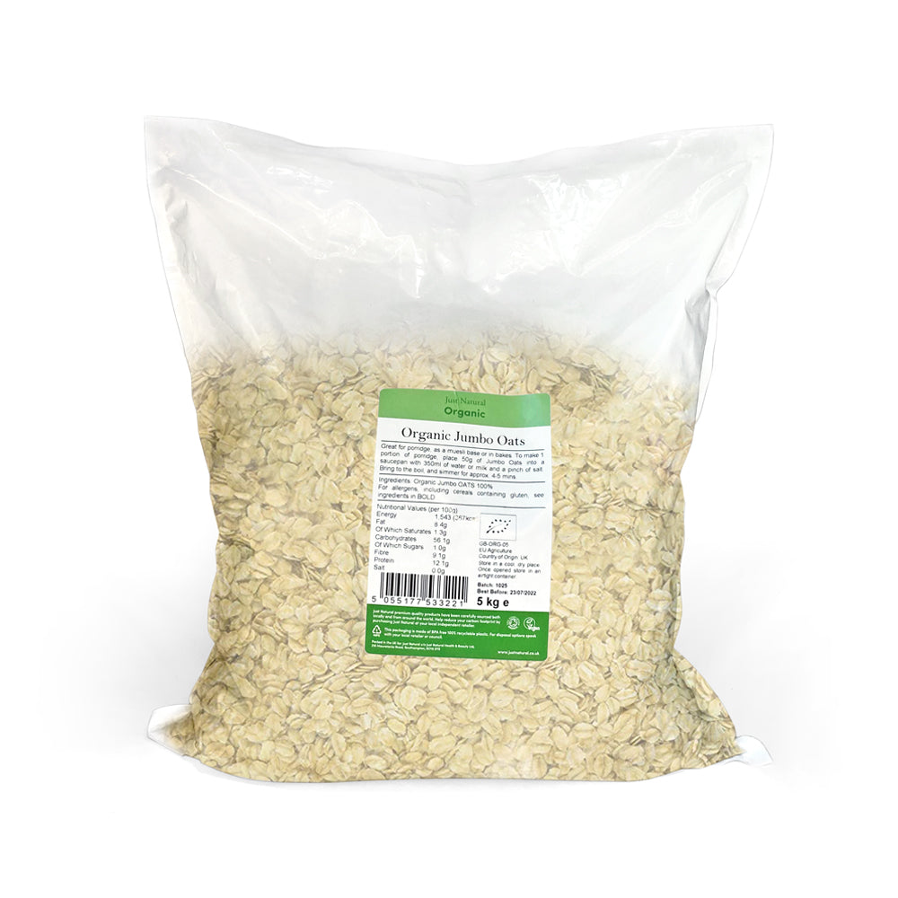 Organic Jumbo Oats - Just Natural