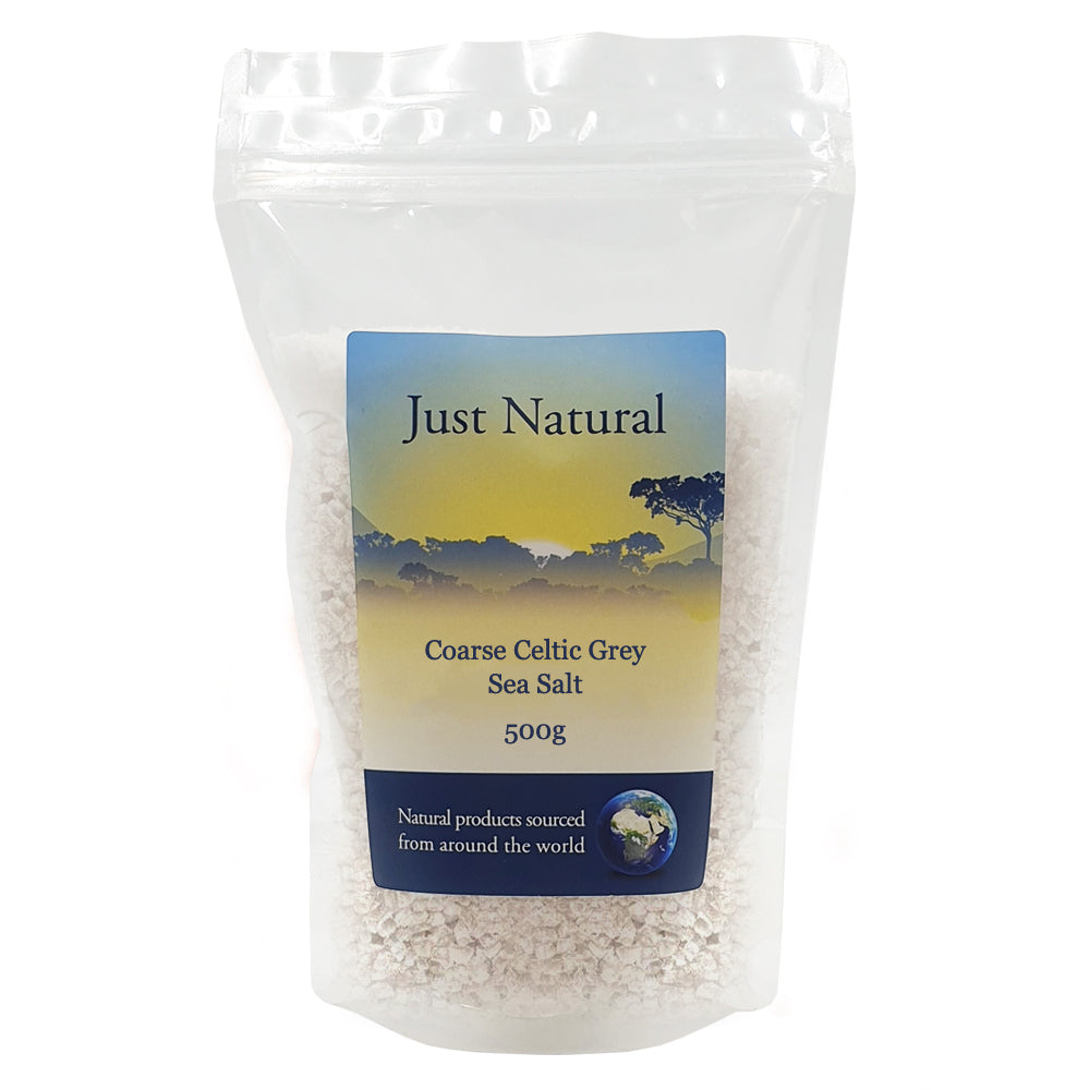 Just Natural Coarse Celtic Grey Sea Salt Unrefined