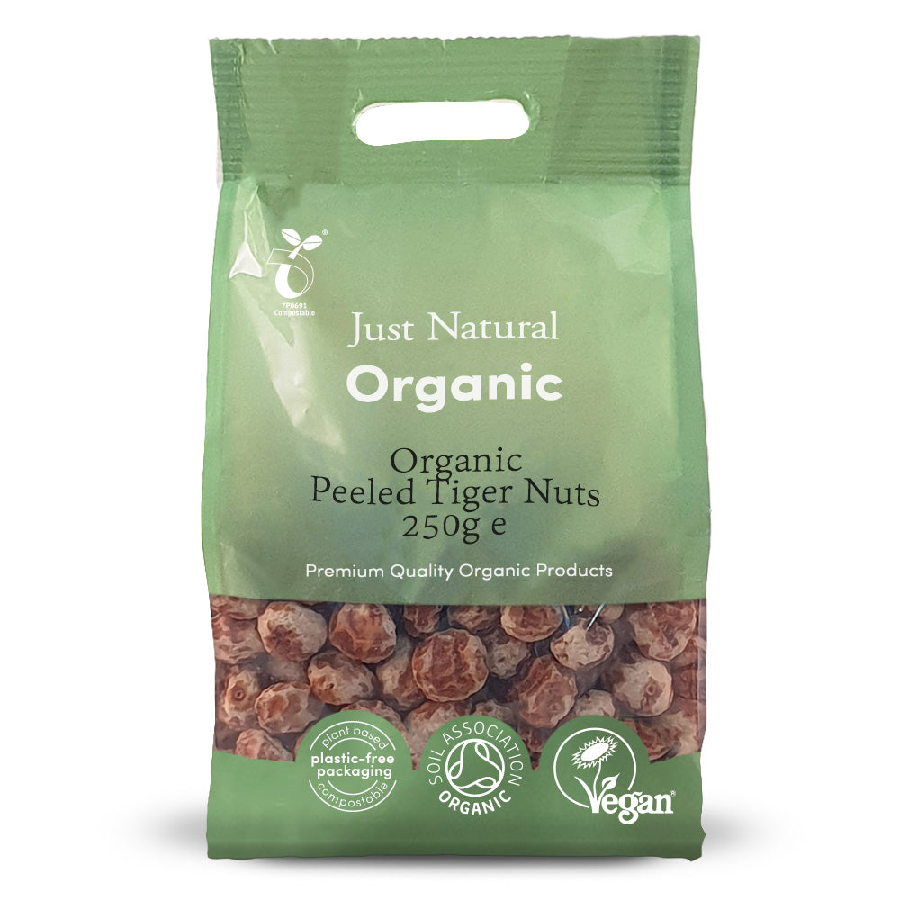Organic Peeled Tiger Nuts Raw - Just Natural