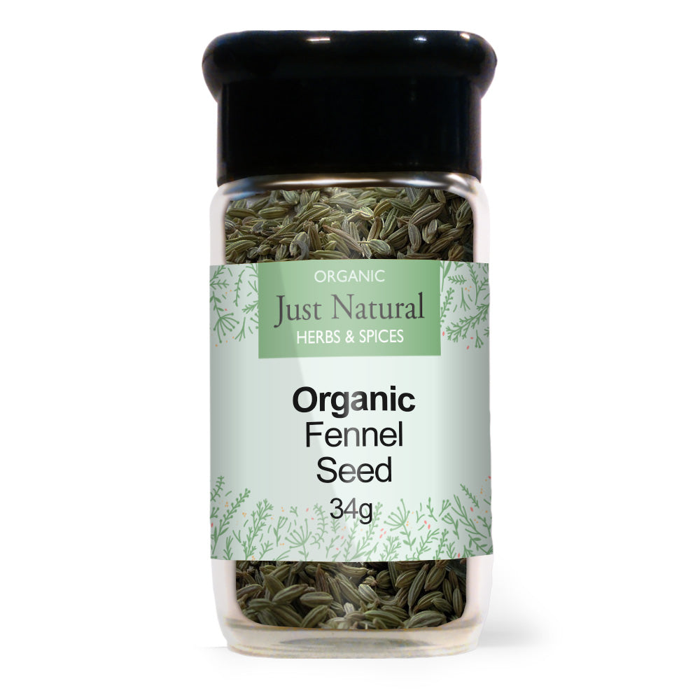 Fennel Seed (Glass Jar) 34g - Just Natural