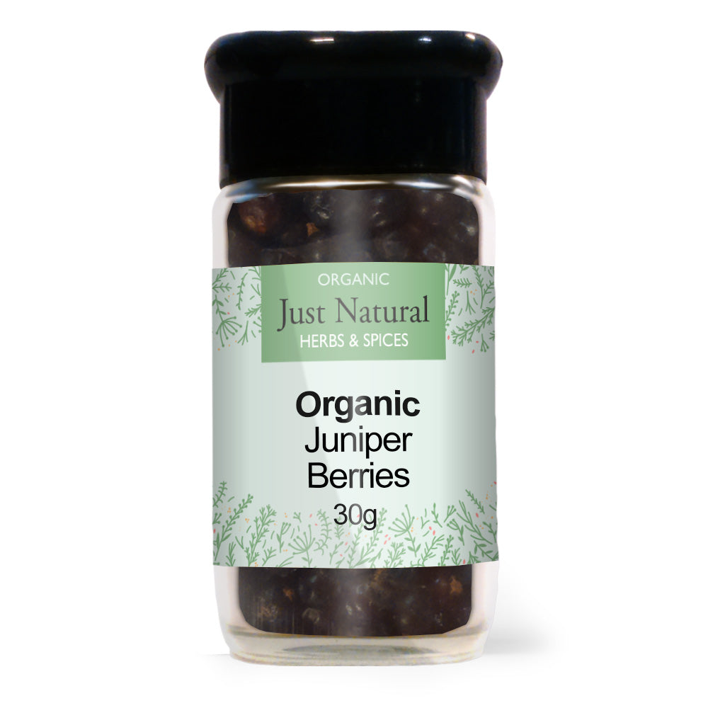 Juniper Berries (Glass Jar) 30g - Just Natural