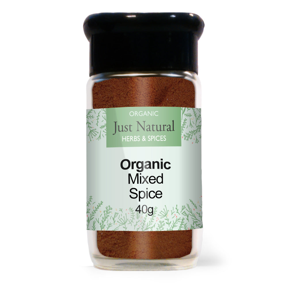 Mixed Spice (Glass Jar) 40g - Just Natural