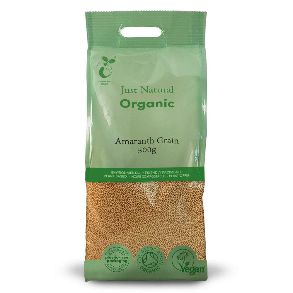 Organic Amaranth Grain 500g - Just Natural