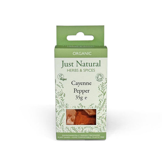 Just Natural Organic Cayenne Pepper 35g