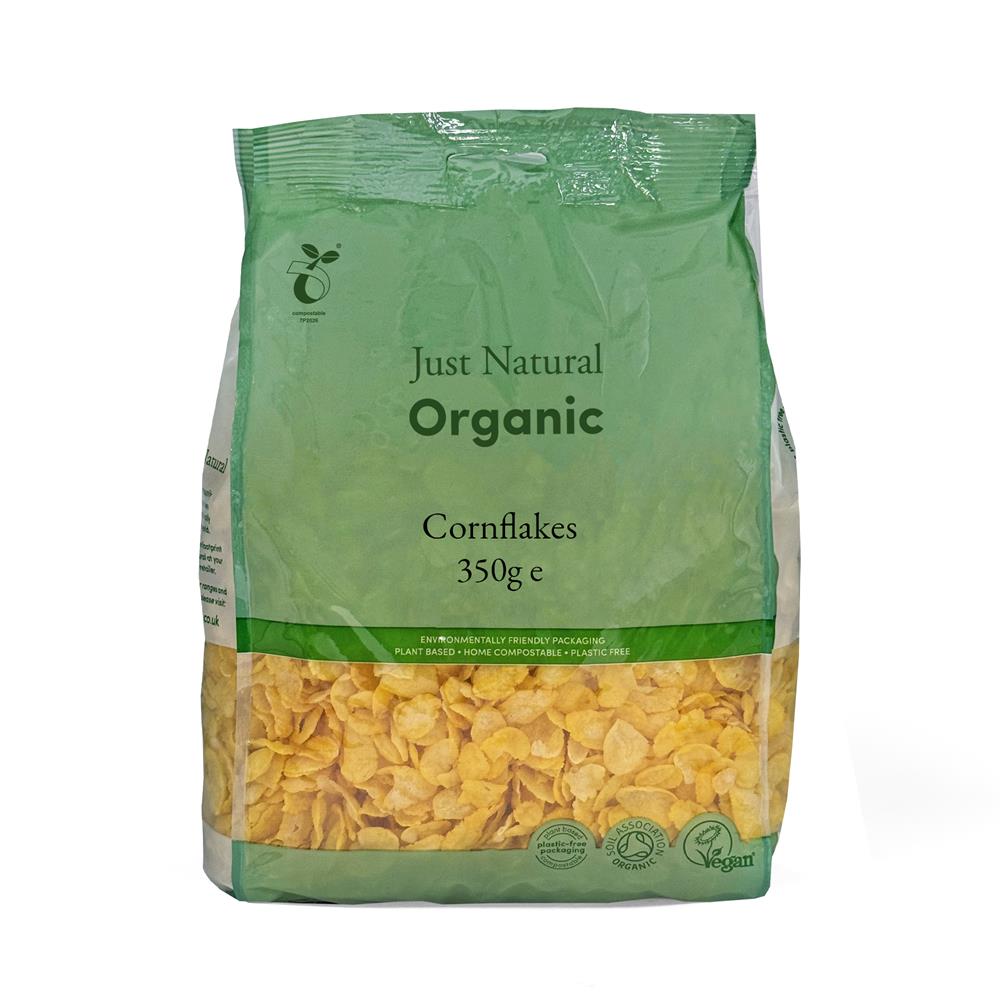 Organic Cornflakes 350g - Just Natural