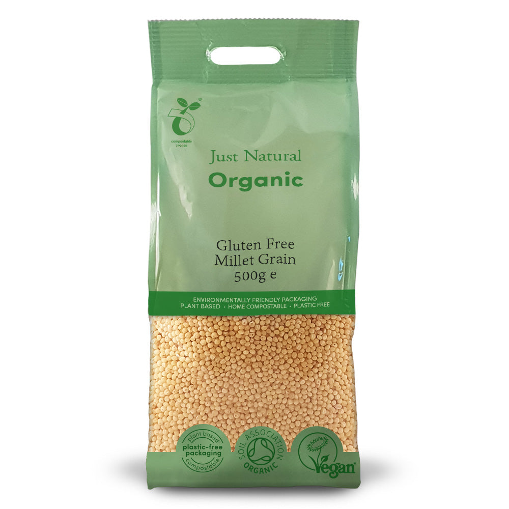 Organic Gluten Free Millet Grain 500g - Just Natural