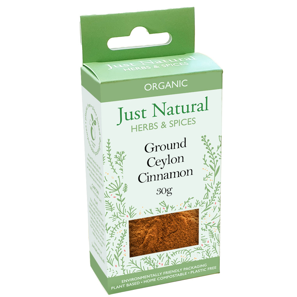 Organic Ground Cinnamon 30g - Just Natural