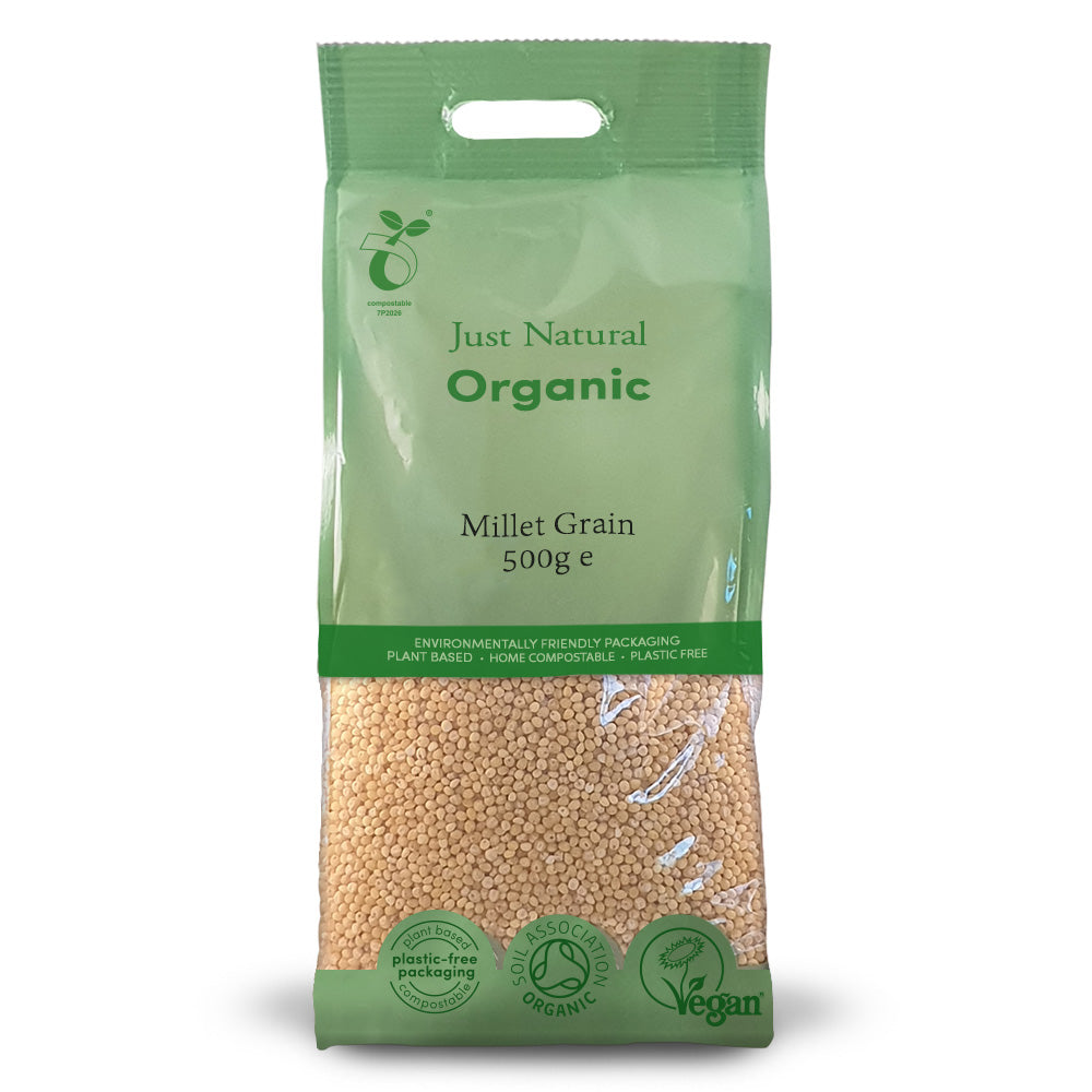 Organic Millet Grain 500g - Just Natural