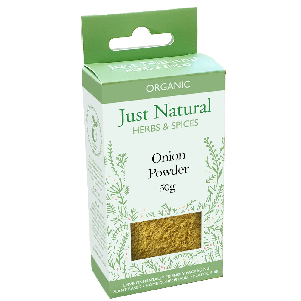 Organic Onion Powder 50g - Just Natural