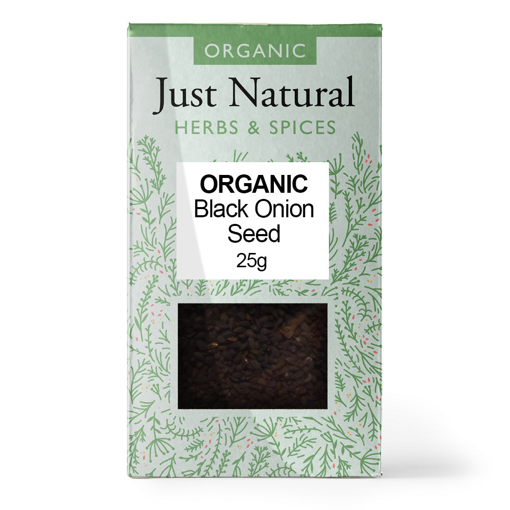 Organic Onion Seed Black 25g - Just Natural