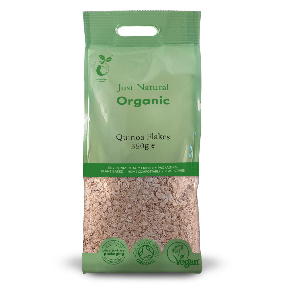 Organic Quinoa Flakes 350g - Just Natural