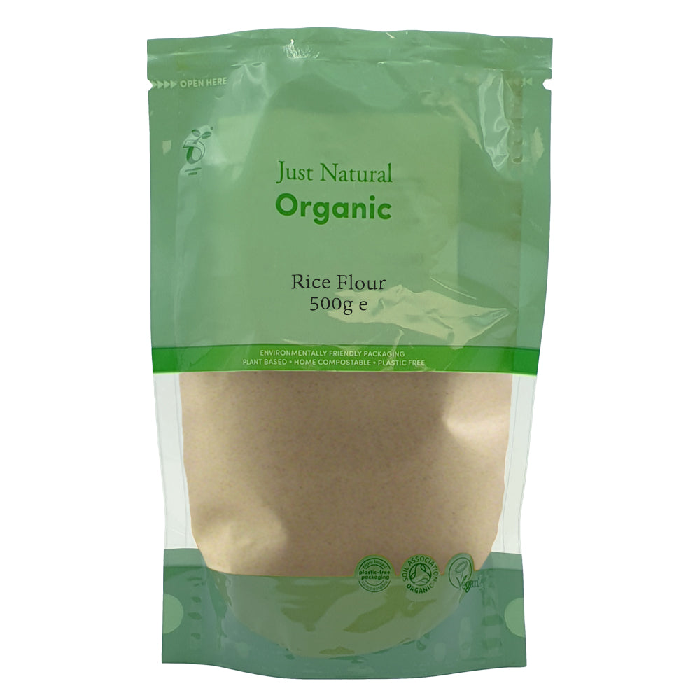 Organic Rice Flour 500g - Just Natural