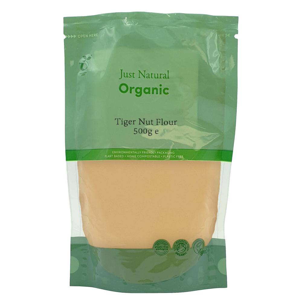 Organic Tiger Nut Flour Raw - Fine 500g - Just Natural