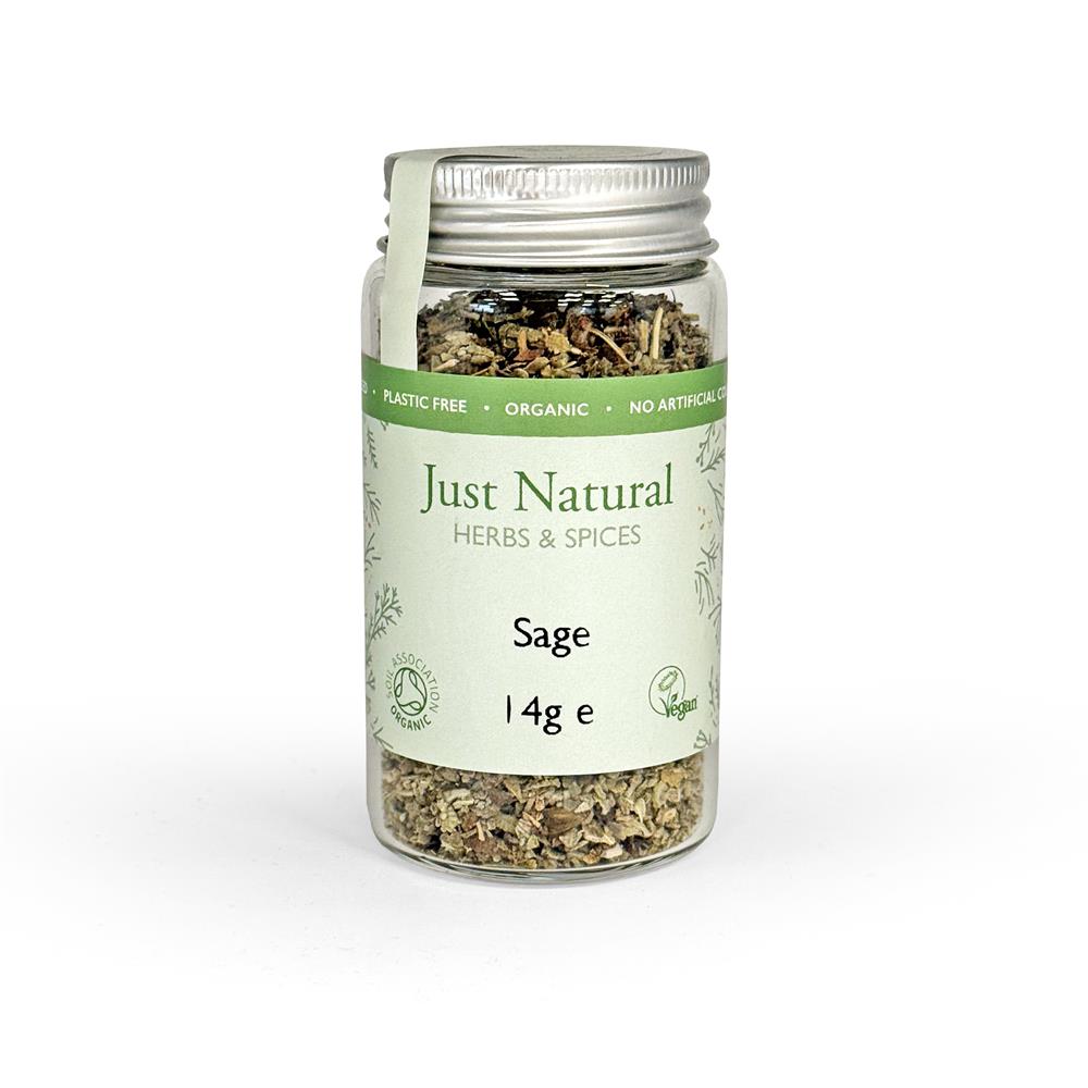 Sage (Glass Jar) 14g - Just Natural