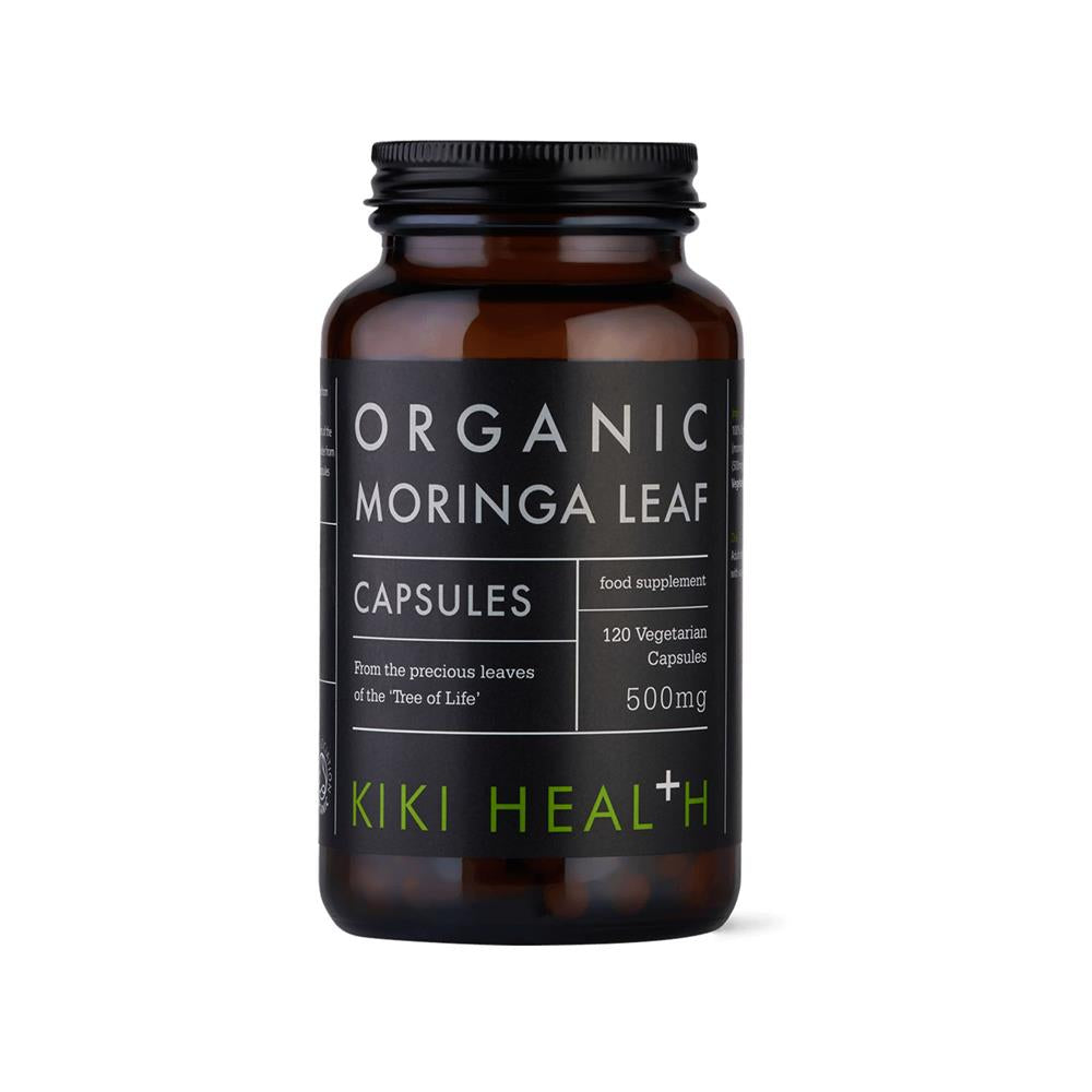 KIKI Health Organic Moringa Leaf 120 Vegicaps