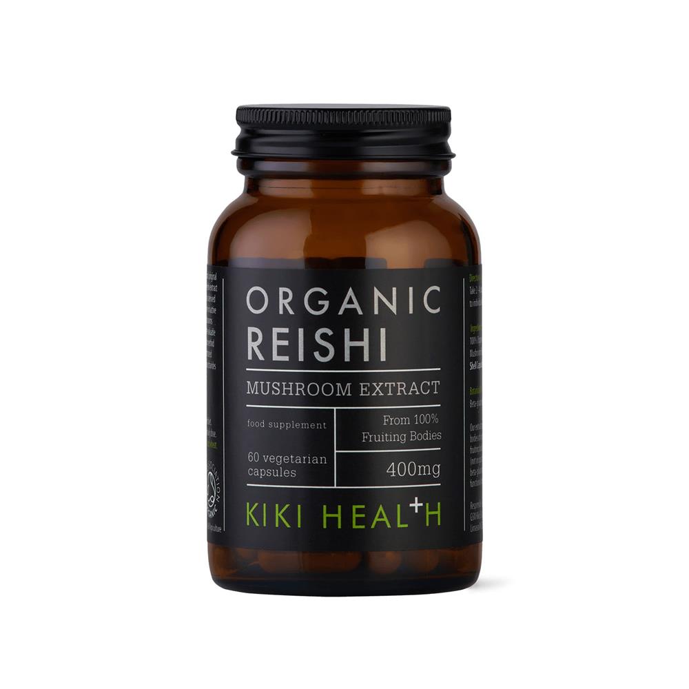 Organic Reishi Extract Mushroom 60 Vegicaps - Just Natural