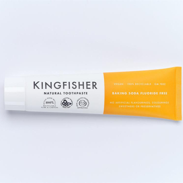 Baking Soda Mint Fluoride Free Toothpaste 100ml - Just Natural