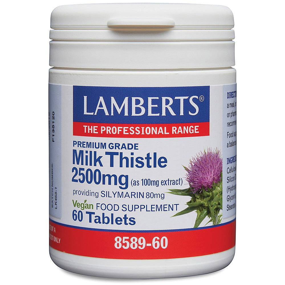 Milk Thistle 2500mg 60 tablet - Just Natural