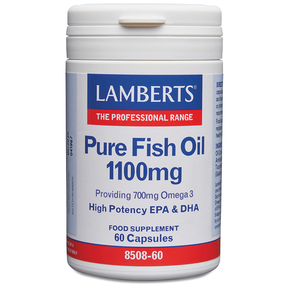 Pure Fish Oil 1100mg 60 capsule - Just Natural