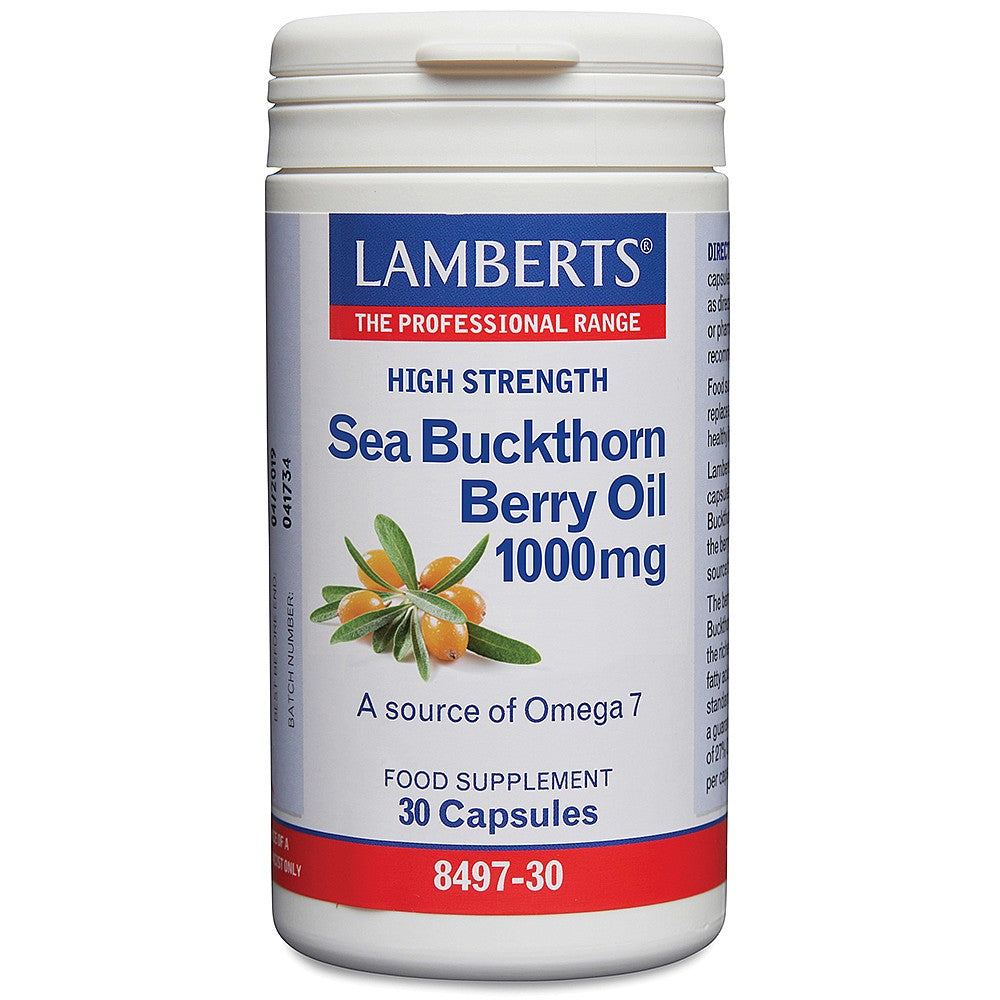 Sea Buckthorn Berry Oil 1000mg 30 capsule - Just Natural