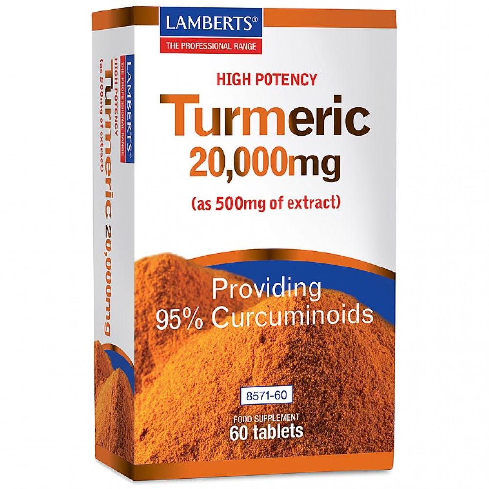 Turmeric 20000mg 60 tablet - Just Natural