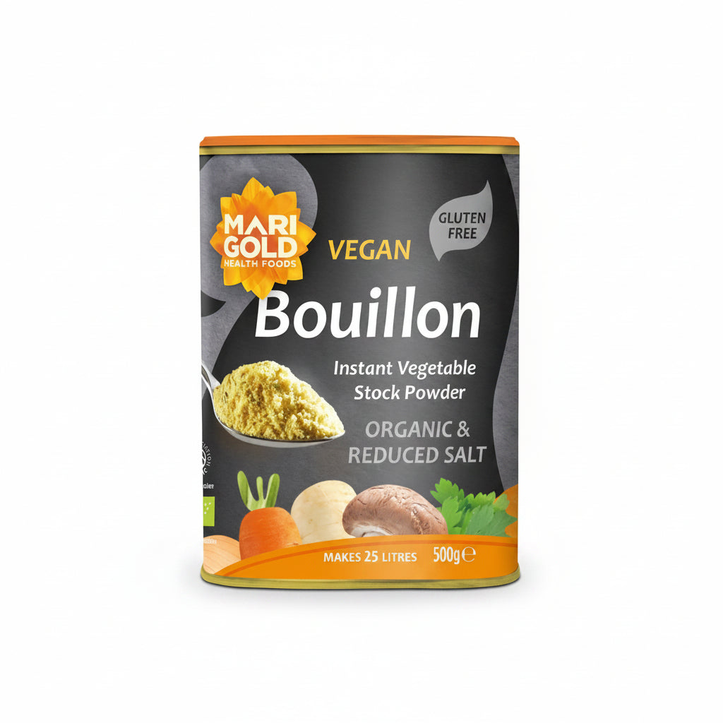 Swiss Vegetable bouillon powder - less salt 500g - Just Natural