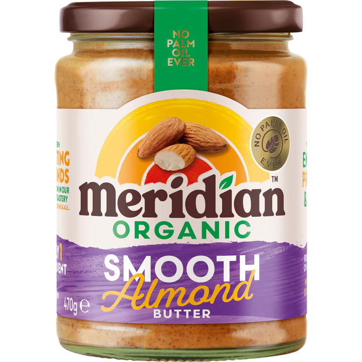 Organic Smooth Almond Butter 100% - Just Natural
