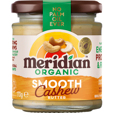 Organic Smooth Cashew Butter - Just Natural