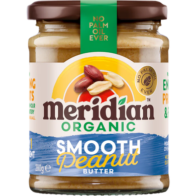 Meridian Organic Smooth Peanut Butter 100%