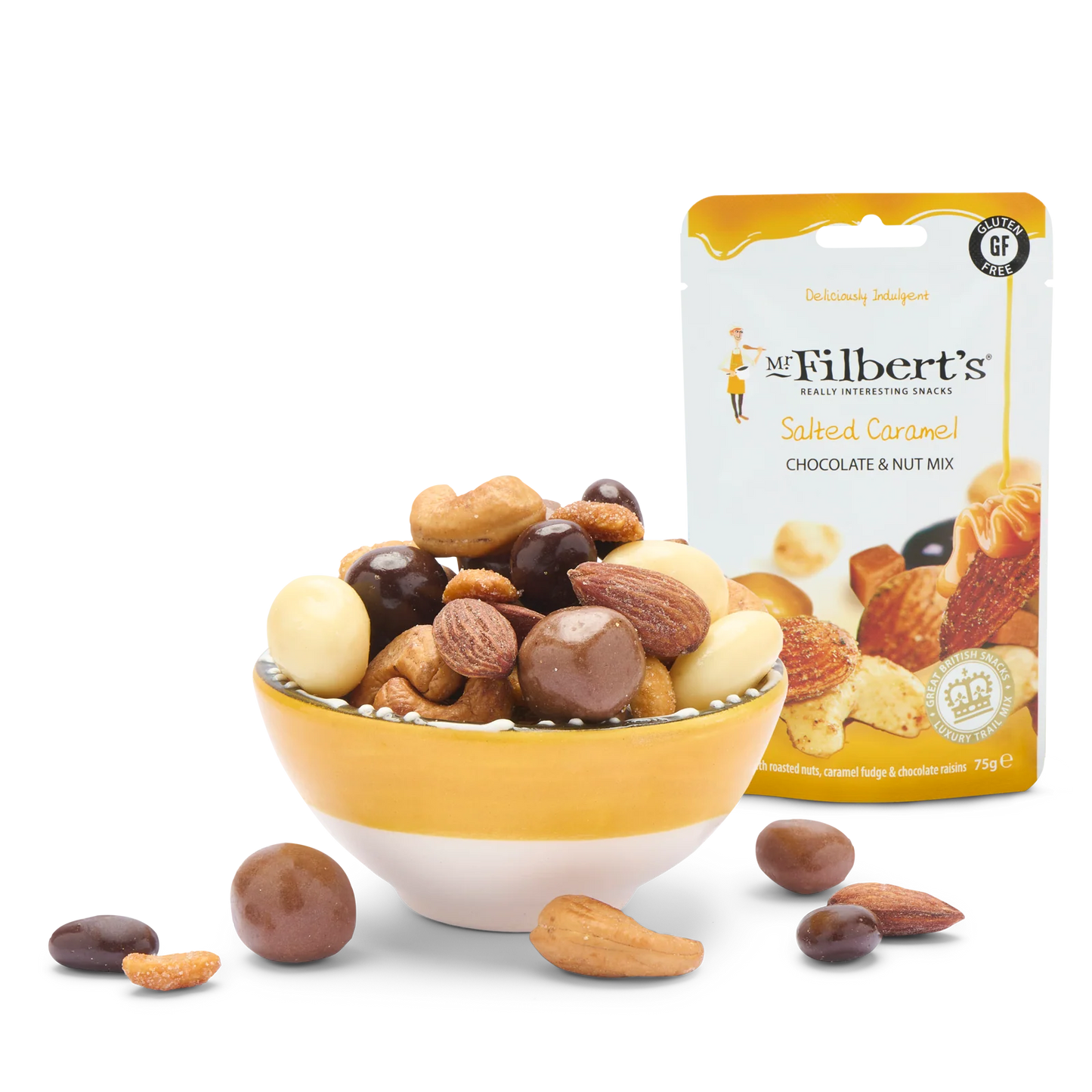 Salted Caramel Chocolate Nut Mix 75g - Just Natural