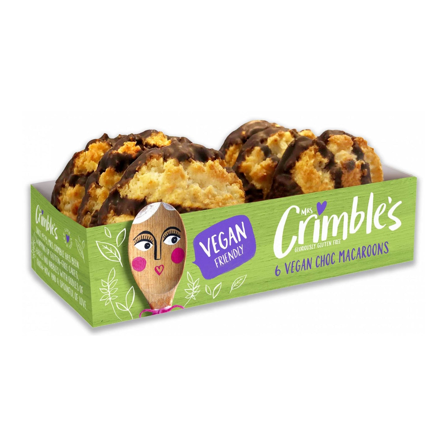 Vegan Chocolate Macaroons 195g - Just Natural
