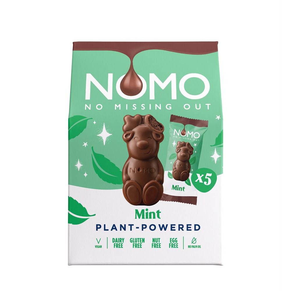 Xmas Mini Reindeer Mint Multipack 53g - Just Natural
