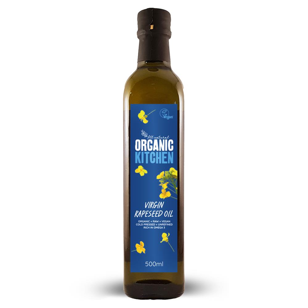 Organic Extra Virgin Rapeseed Oil 500ml - Just Natural
