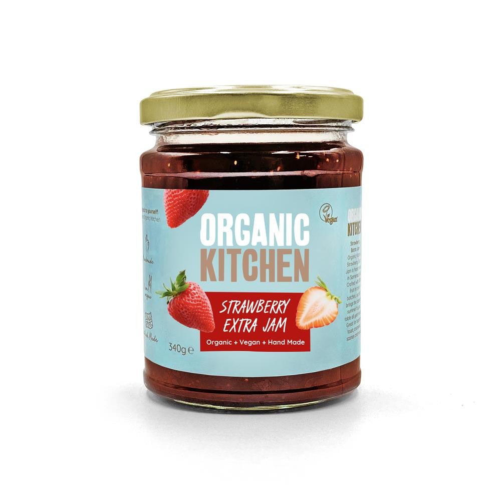 Organic Kitchen Organic Strawberry Extra Jam 340g