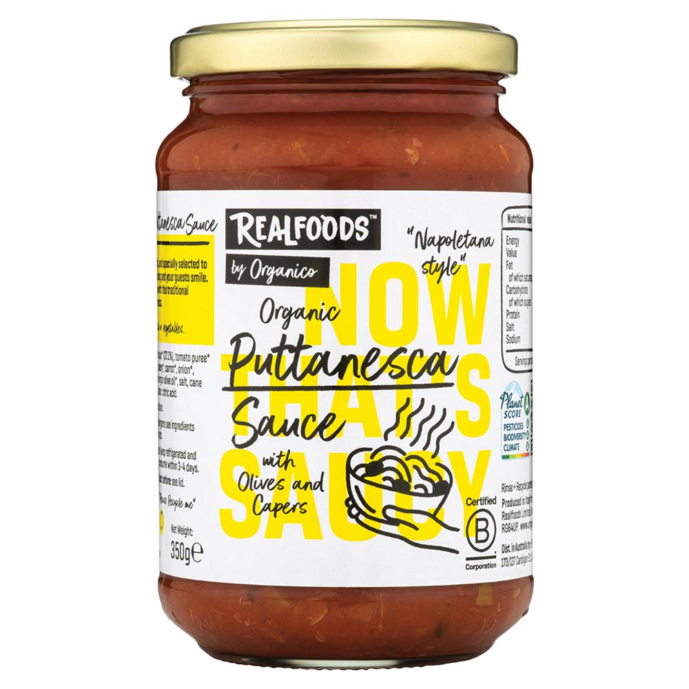 Organic Puttanesca Sauce 350g.