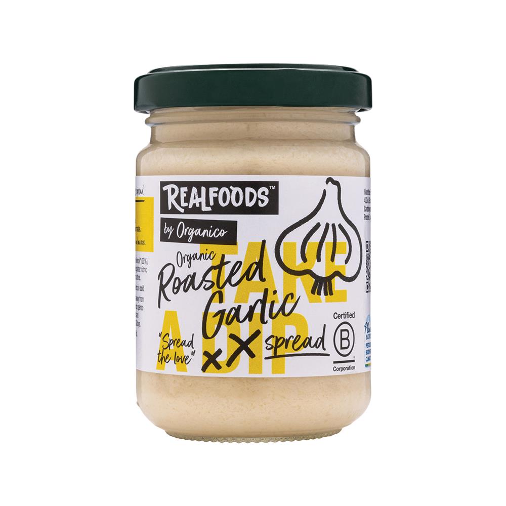 Organic Roasted Garlic Spread 140g.