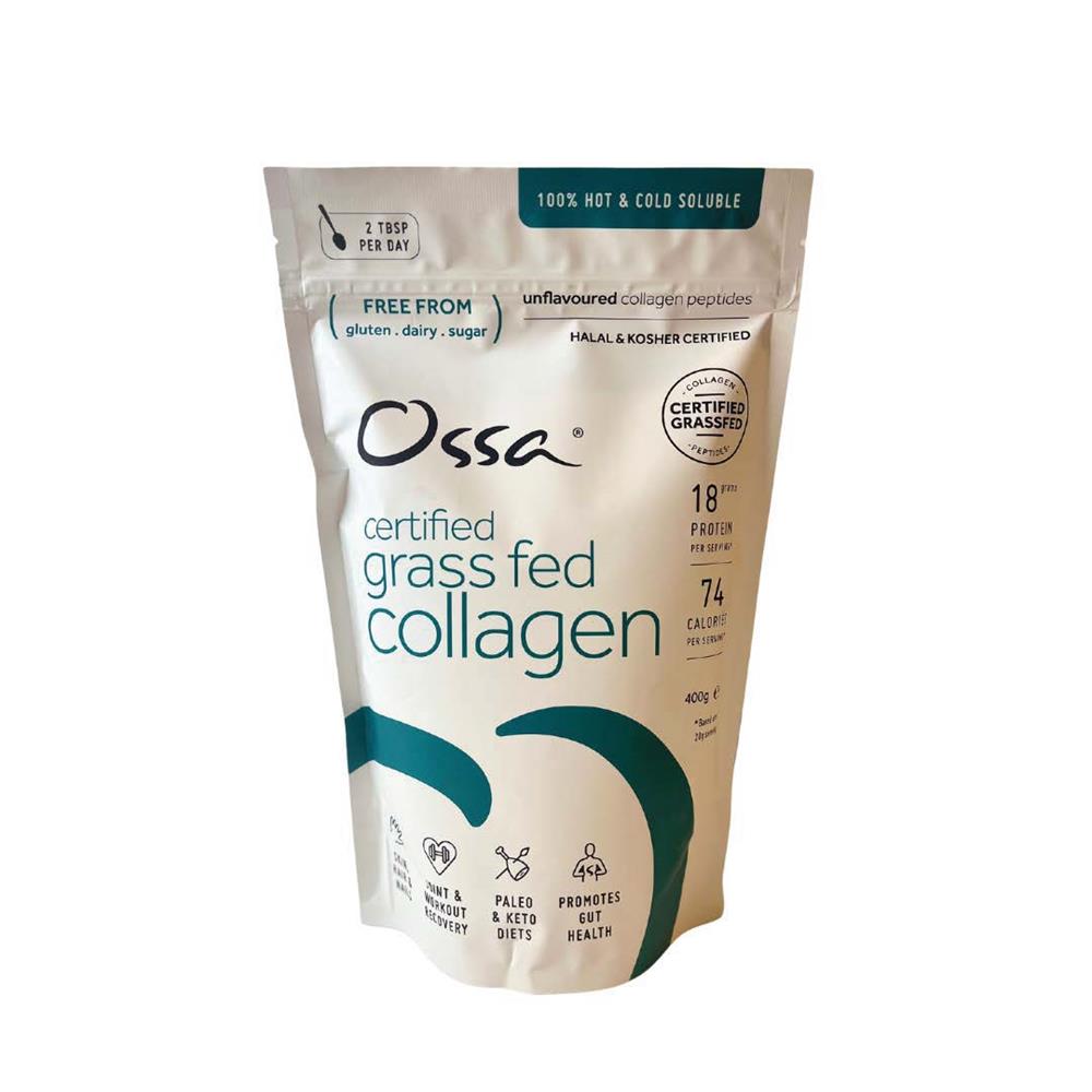 Certified Grass Fed Collagen Peptides 400g - Just Natural