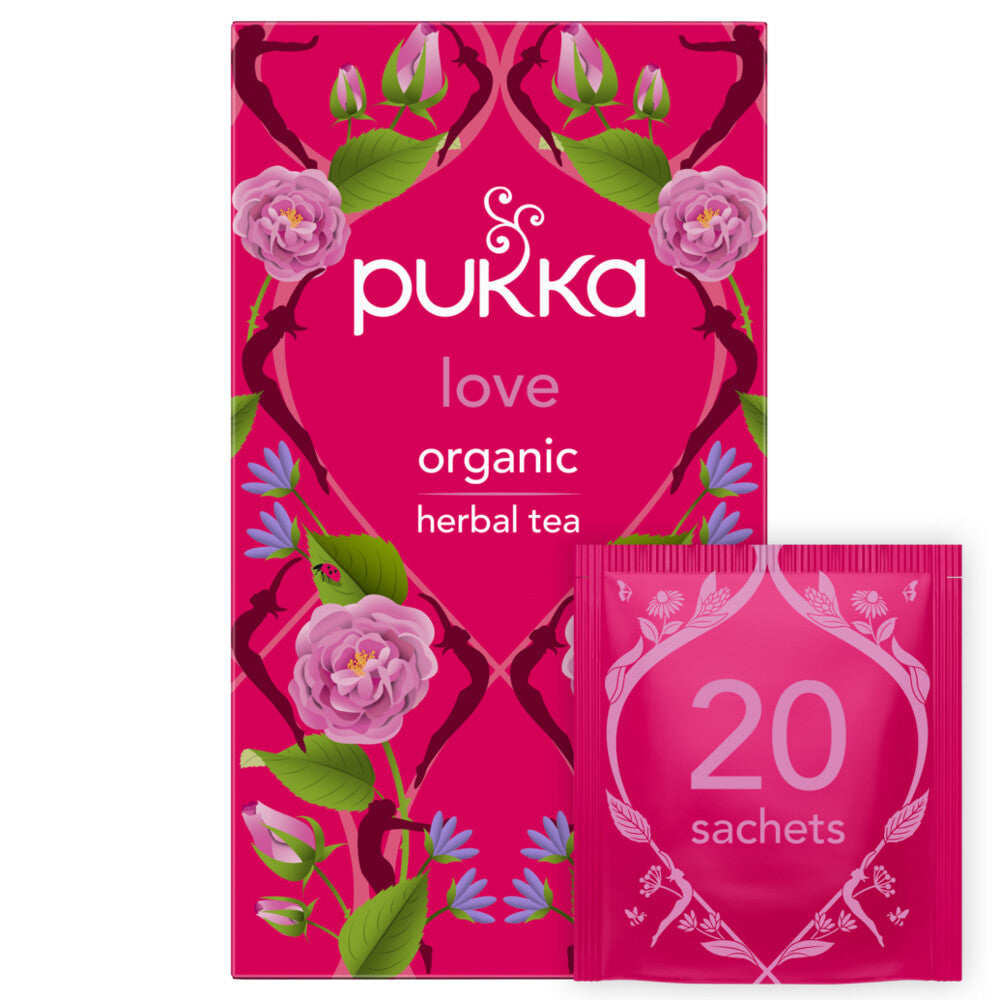 Organic Love Herbal Tea 20 sachets - Just Natural
