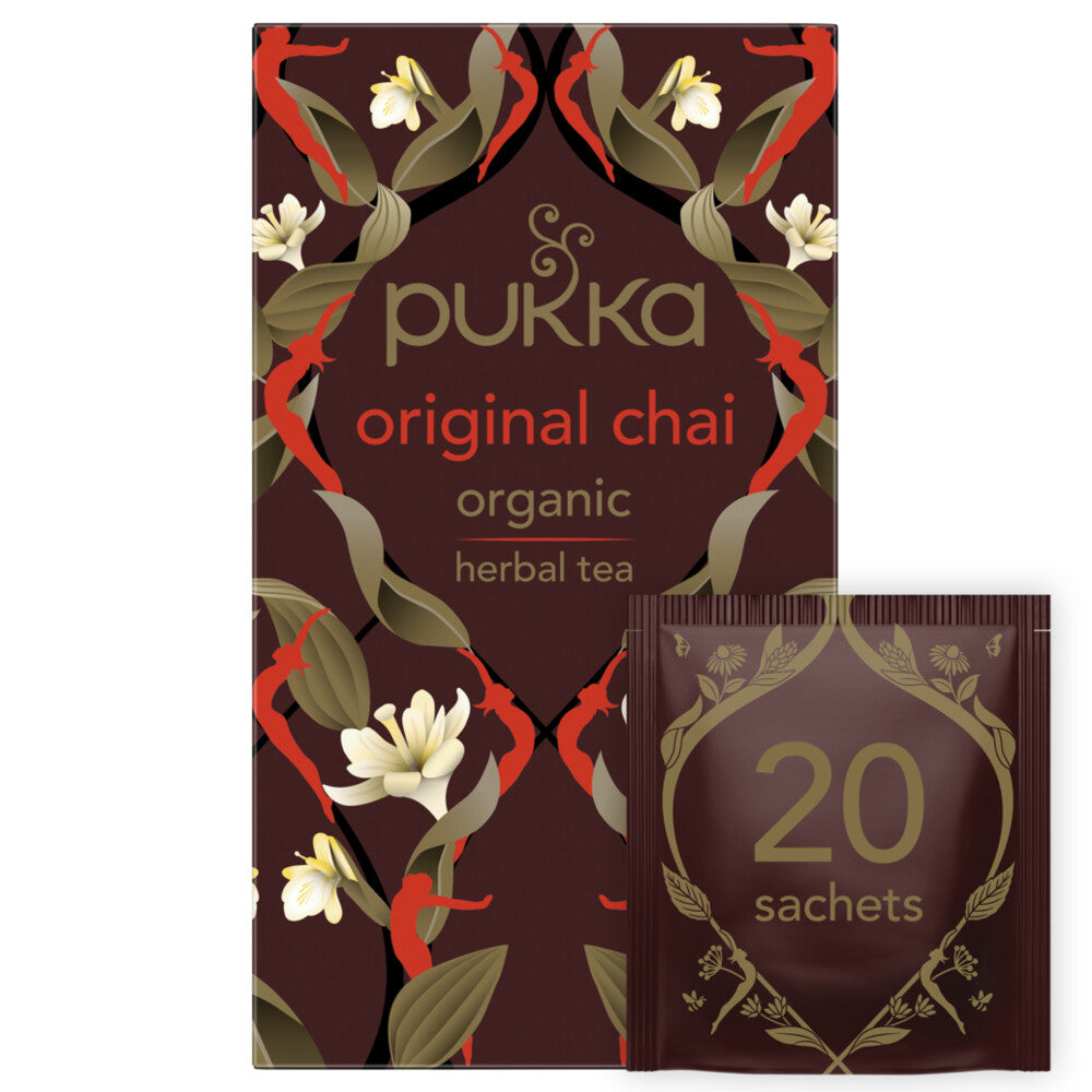Organic Original Chai Black Tea x 20 sachets - Just Natural
