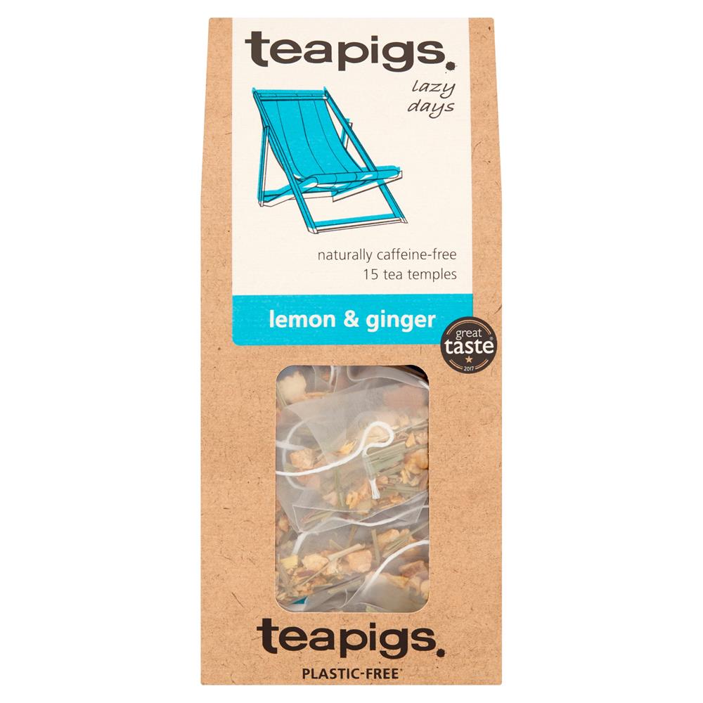 Lemon & Ginger 15 Tea Bags.