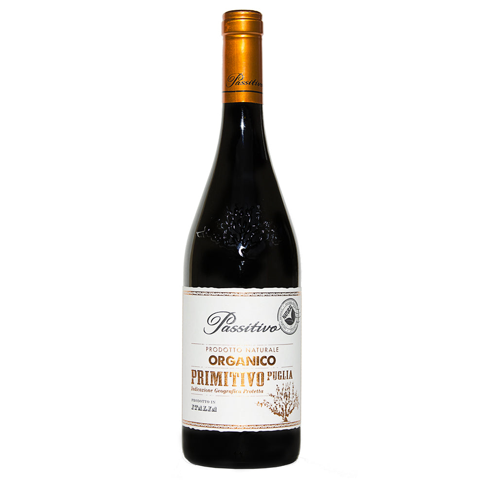 Paolo Leo Passitivo Primitivo Organico Italy Red Wine 75cl.