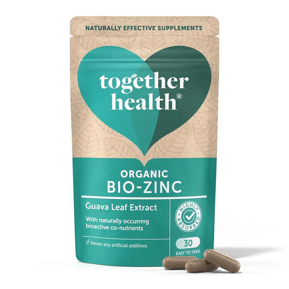 Together Organic Zinc 30 Caps.