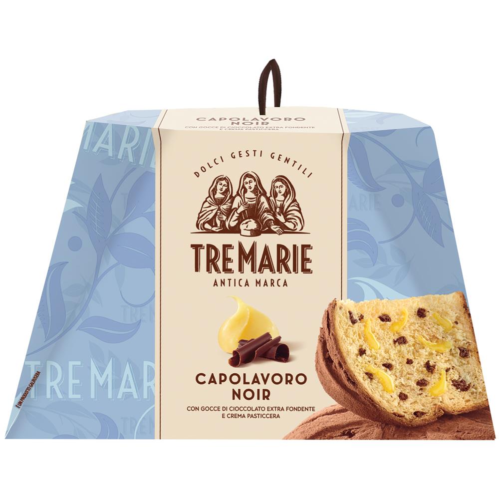 Capolavoro Dark Choc and Cream Panettone 830g - Just Natural