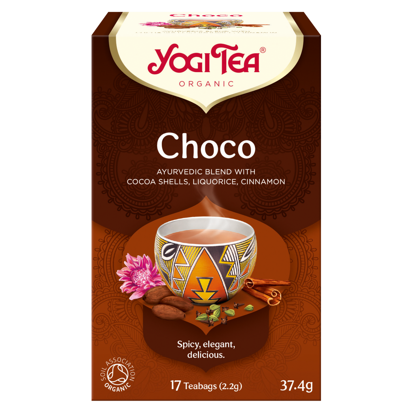 Choco Organic 17 Teabags - Just Natural