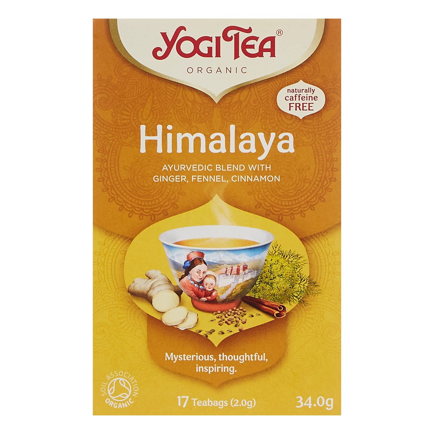 Himalaya Organic 17 Teabags - Just Natural