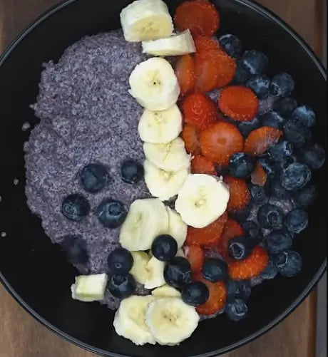 Acai-Chia-Pudding Just Natural