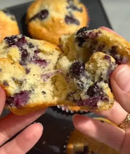 Blueberry-Muffins Just Natural