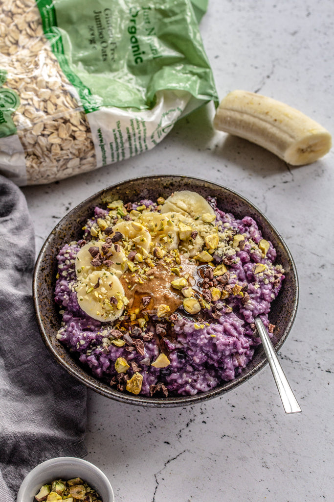 Blueberry Infused Oats